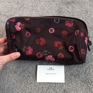 Coach makeup bag